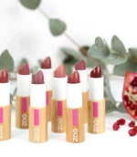 zao cocoon lipstick colours in bamboo