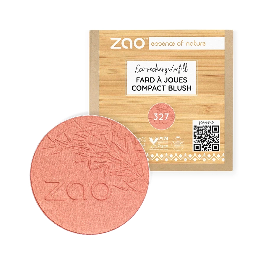 compact blush coral pink refill