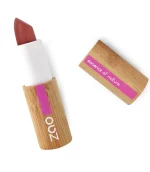 organic classic lipstick pink red